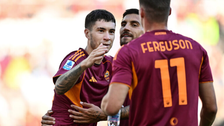 «Рома» дома обыграла «Верону» в матче чемпионата Италии по футболу