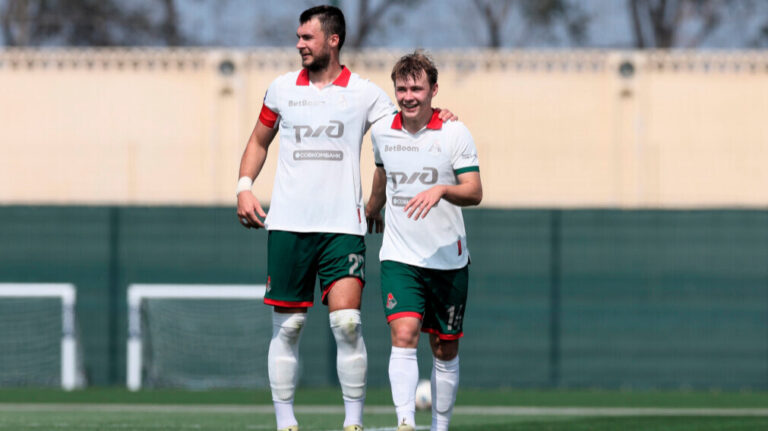 Дубль Салтыкова помог «Локомотиву» обыграть «Урарту» в товарищеском матче