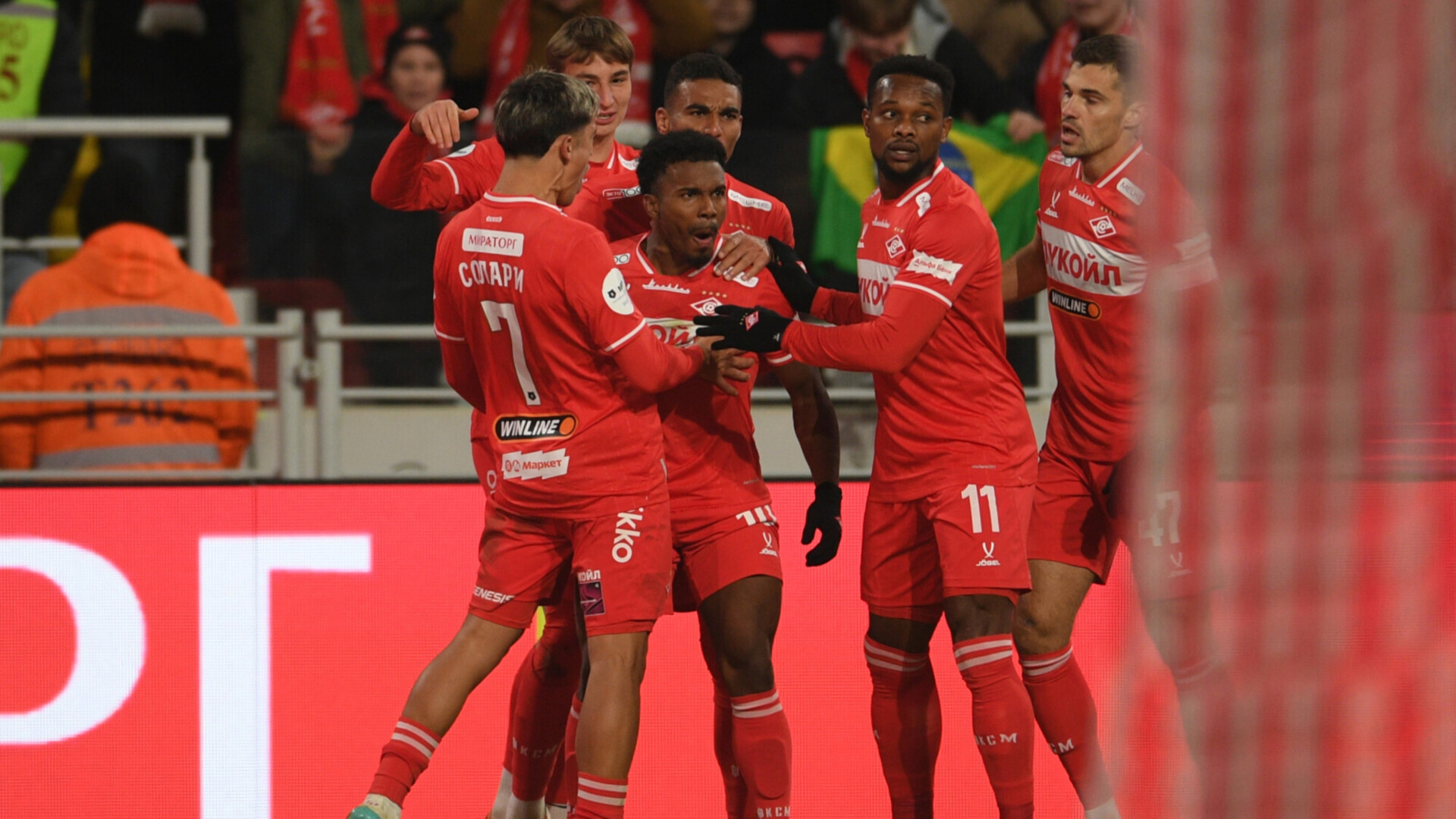 «Спартак» — «Акрон» — 4:3. Маркиньос забил четвертый мяч хозяев поля на 88‑й минуте матча 20‑го тура РПЛ. Видео